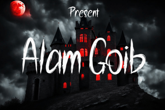 Alam Goib: The Unique Display Font for Premium Branding