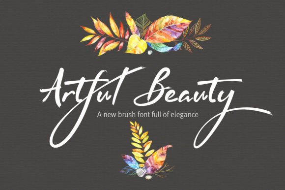 Artful Beauty: The Perfect Display Font for Modern Branding