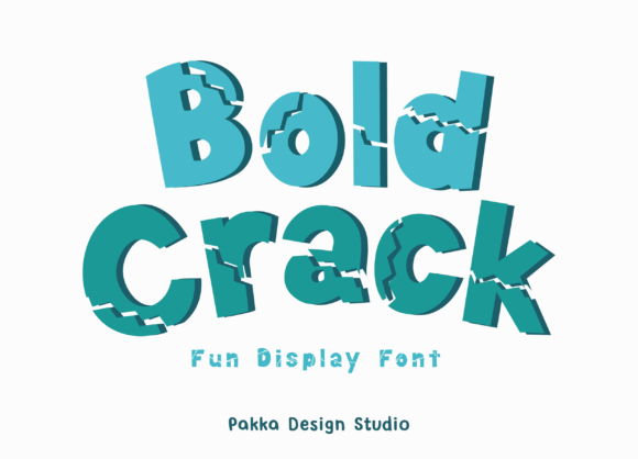 Bold Crack Font: The Ultimate Display Typeface for Unique Branding