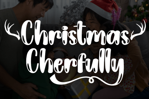 Christmas Cherfully: A Joyful Typeface for Modern Editorial Design