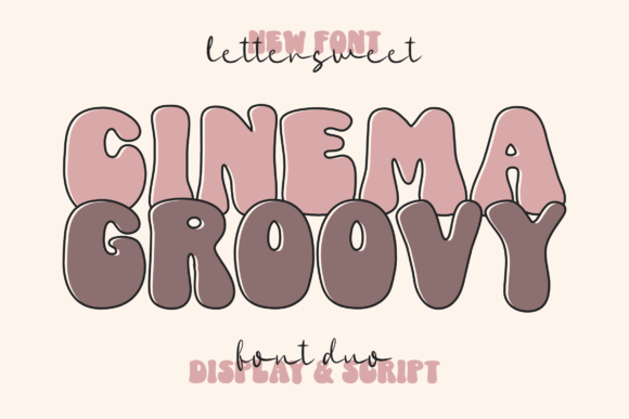 Cinema Groovy: The Perfect Retro Display Font for Makers