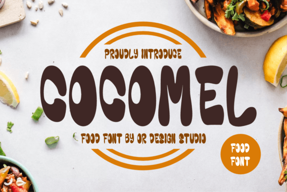 Cocomel Handwritten Typeface for Bold Craft Branding