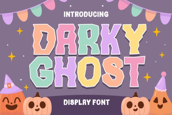 Darky Ghost: The Perfect Halloween Display Font for Crafters