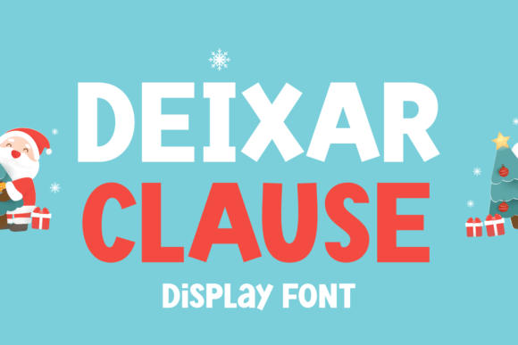 Deixar Clause: A Playful Display Font for Editorial Design