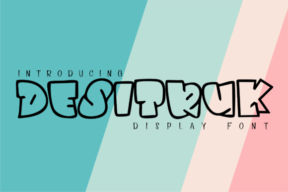 Desitruk: A Bold Display Font for Modern Web Projects