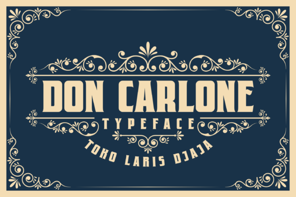 Don Carlone: The Bold Typeface for Standout Branding