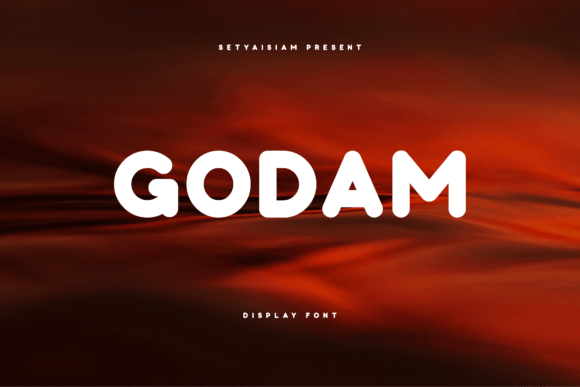 Godam: A Quirky Display Font for Whimsical Branding Projects