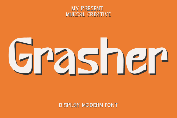 Grasher Free Download: The Quirky Display Font You Need