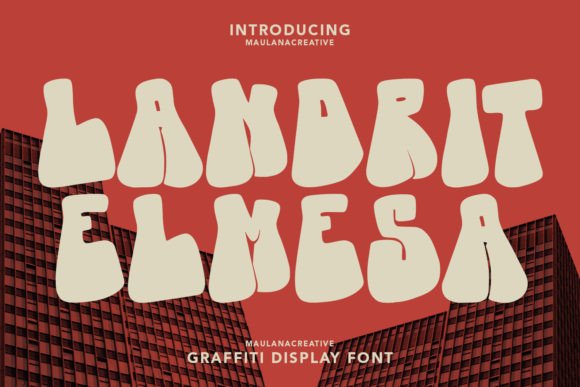 Landrit Elmesa: A Bold Display Font for Editorial Design