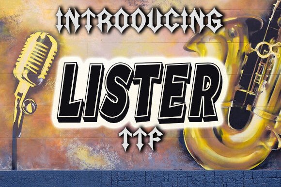 Lister: The Awesome Comic Style Font for Handmade Creators