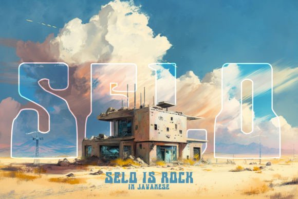 Selo Retro Display Font for Vintage Branding and Shop Design