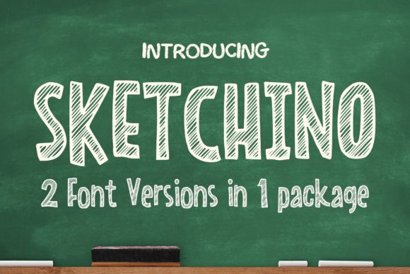 Sketchino: The Playful Hand-Drawn Display Font for Bold Branding
