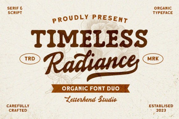 Timeless Radiance: A Premium Display Font for Editorial Design