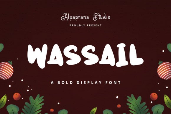 Wassail: The Cute Display Font for Modern Web Design