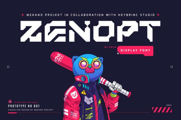 Zenopt: The Future-Ready Display Font for Modern Makers
